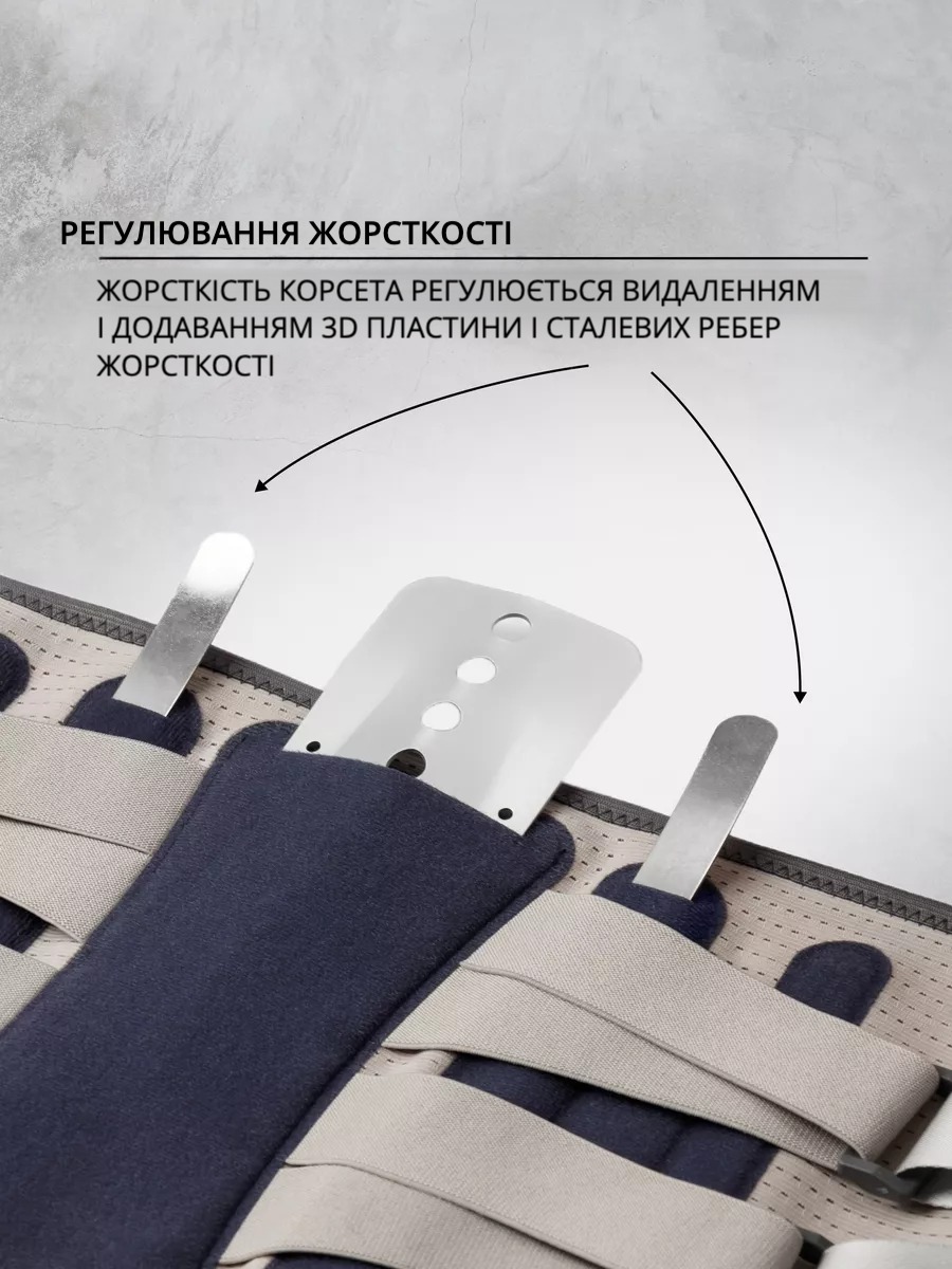 Ортопедичний пояс із 3D-пластиною — підтримка спини та комфорт щодня | Знижка -50%